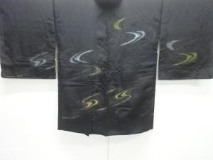 大正ロマン　流水模様織り出し絵羽織